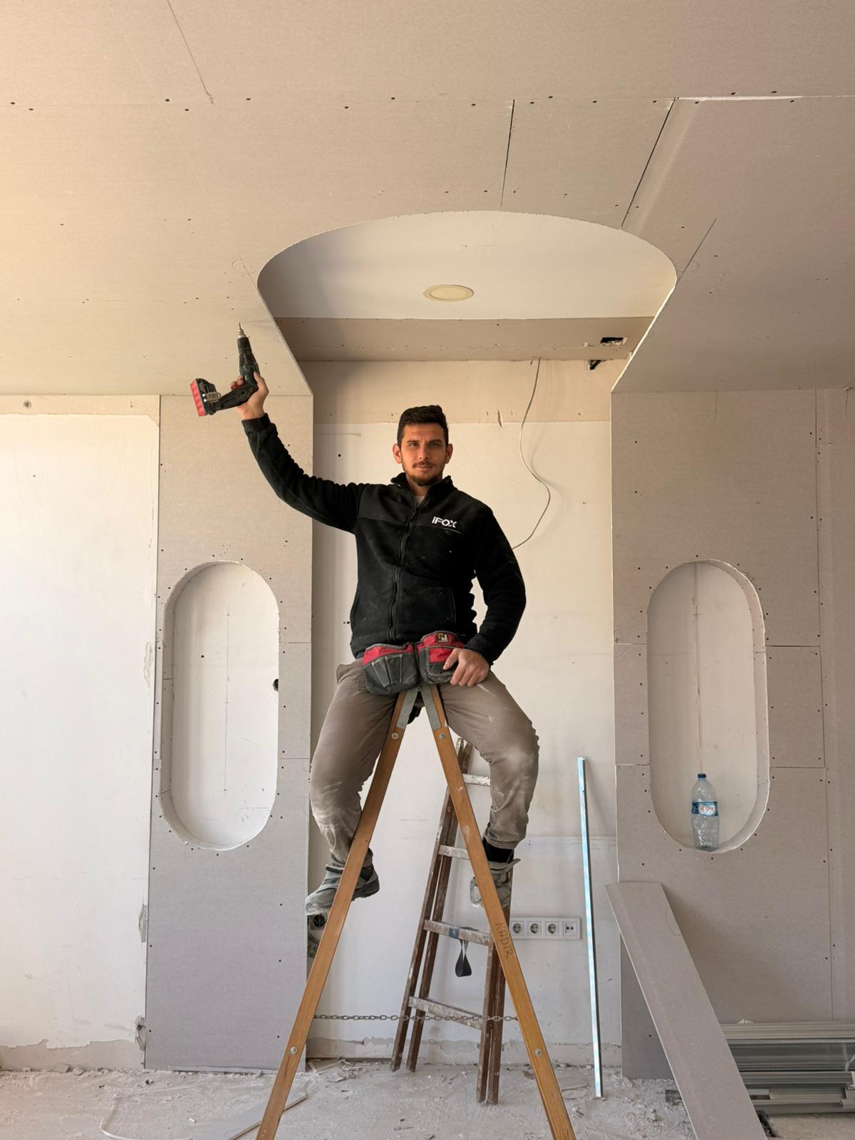 Ankara dekoratif alçıpan duvar uygulaması