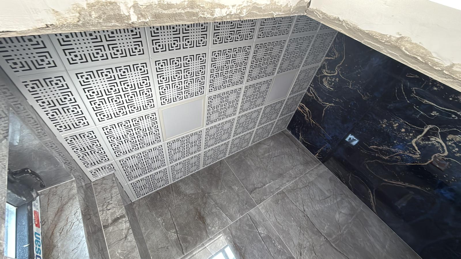 Ankara taş yünü asma tavan uygulaması