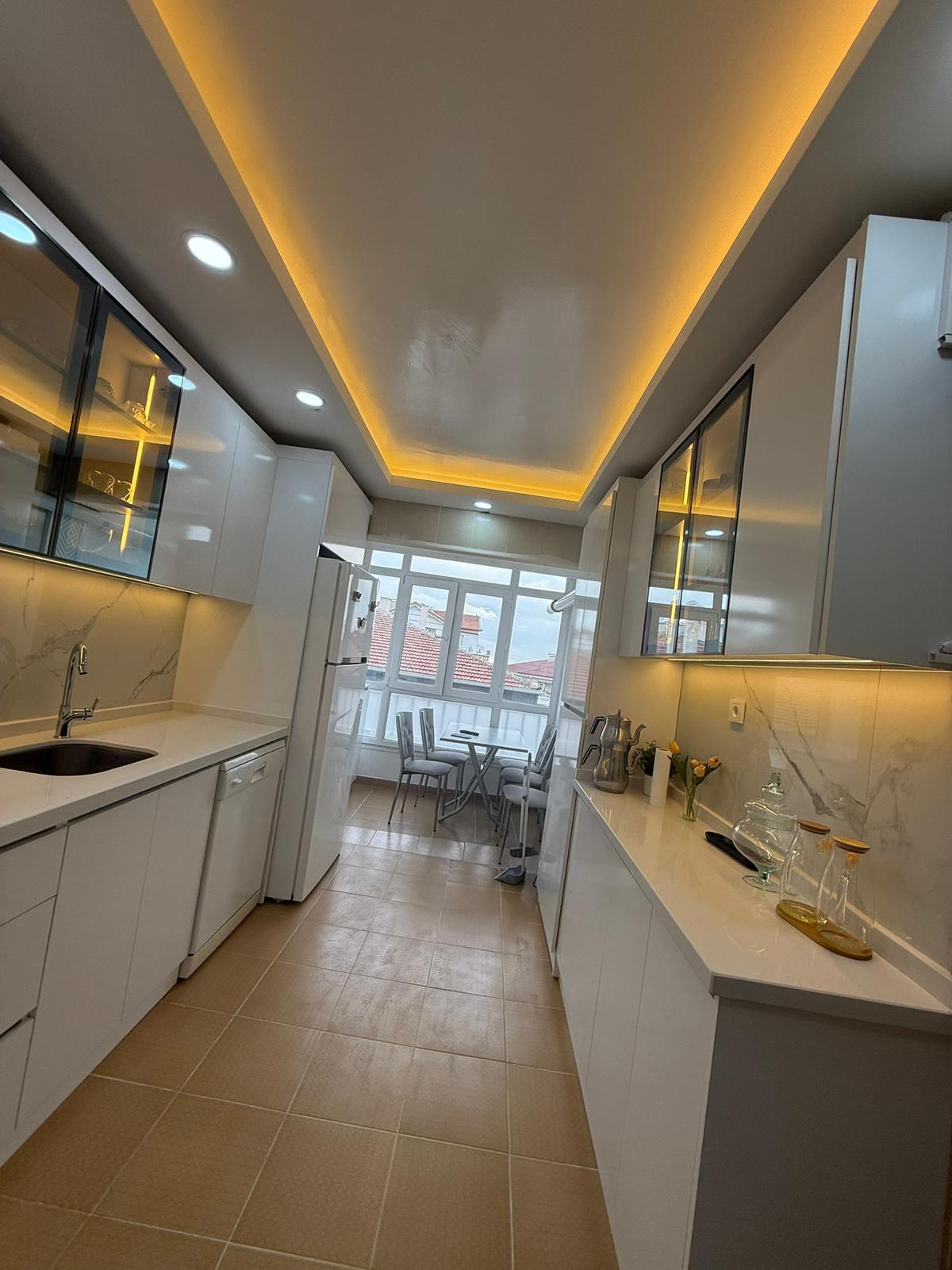 Ankara TV ünitesi arkası alçıpan